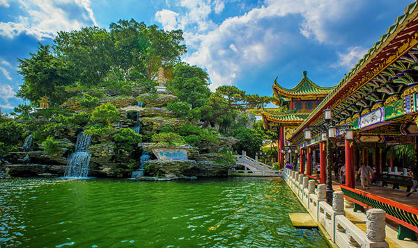 广州南粤苑听泉居（涧外听泉）