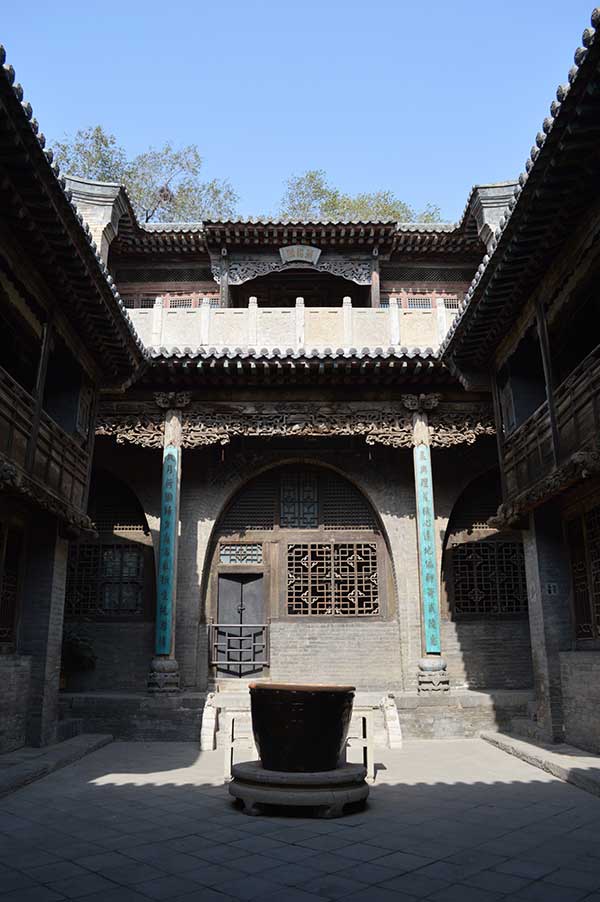 王家大院绿门院