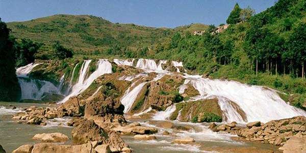 黄果树螺丝滩瀑布 黄果树螺丝滩瀑布