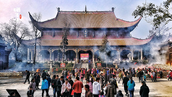 衡阳南岳衡山南岳大庙（后门）