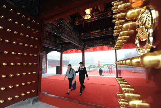 圆明园长春园宫门 圆明园长春园宫门