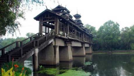 上海大观园风雨桥