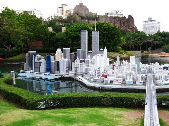 深圳世界之窗曼哈顿岛