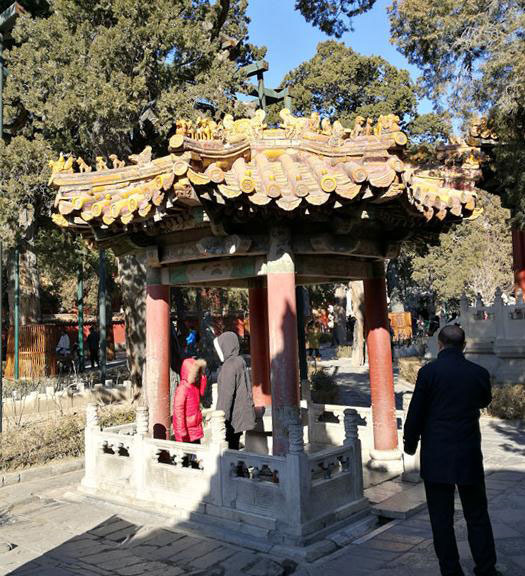 故宫博物院御花园东井亭
