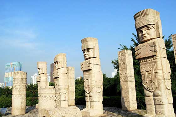 深圳世界之窗凝神武士像 深圳世界之窗凝神武士像