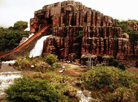 深圳世界之窗峡谷漂流 深圳世界之窗峡谷漂流