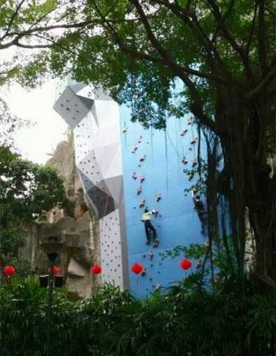 深圳世界之窗攀岩场 深圳世界之窗攀岩场