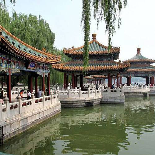 北海公园五龙亭