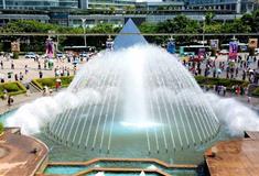 深圳世界之窗的四大洲喷泉有什么好看的