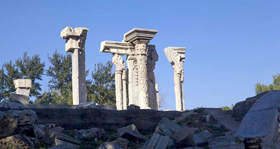 圆明园远瀛观 圆明园远瀛观