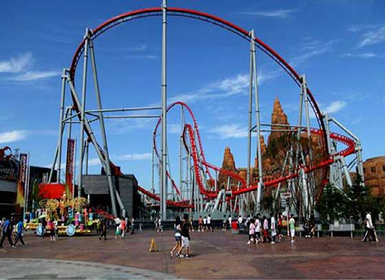 北京欢乐谷极速飞车