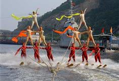 大连老虎滩海洋公园国际滑水表演场有什么好看的