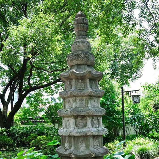 上海古猗园万安塔 上海古猗园万安塔