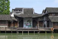 乌镇西栅修真观戏台