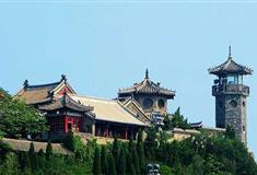 烟台蓬莱阁风景区普照楼