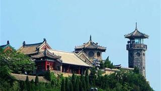 烟台蓬莱阁风景区普照楼