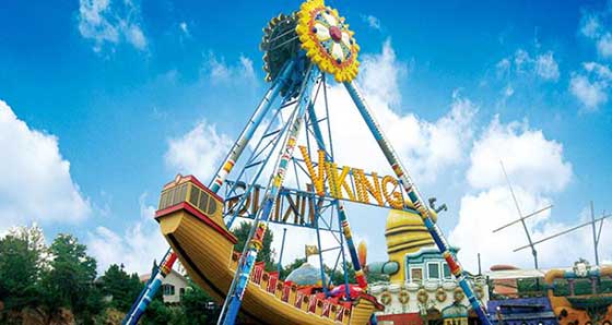 大连老虎滩海洋公园海盗船