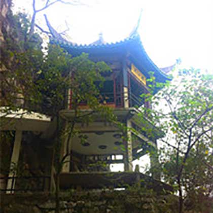 桂林七星公园襟江阁