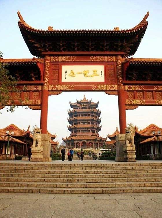黄鹤楼正门