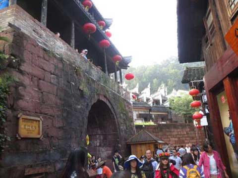 凤凰古城东门城楼 凤凰古城东门城楼