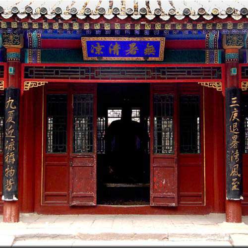 避暑山庄无暑清凉