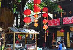 中国民俗文化村土家水上街市有什么好玩的