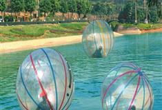 小梅沙海洋世界水上步行球有什么好玩的