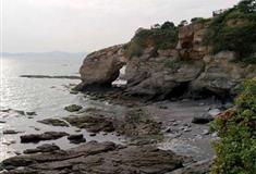 金石滩景区恐龙探海