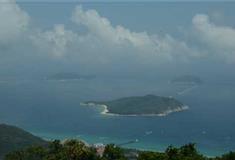 三亚亚龙湾景区野猪岛