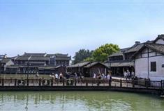 乌镇西栅水上集市