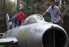 东平国家森林公园歼六型飞机有什么好看的