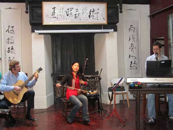 周庄古镇马晓晖二胡沙龙 周庄古镇马晓晖二胡沙龙