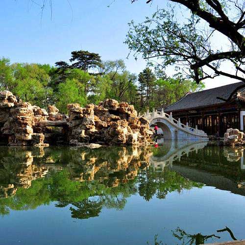 避暑山庄文园狮子林