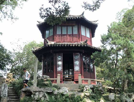 拙政园浮翠阁 拙政园浮翠阁