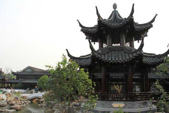 瘦西湖四相簪花亭