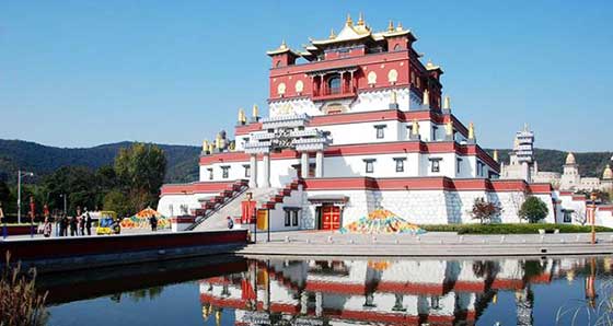 灵山大佛五印坛城 灵山大佛五印坛城