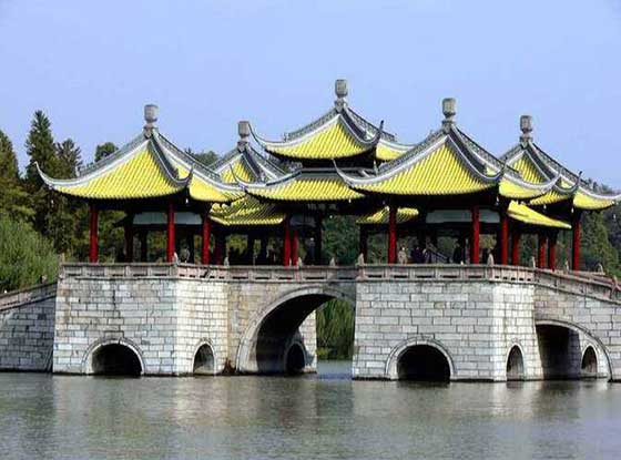 瘦西湖五亭桥 瘦西湖五亭桥