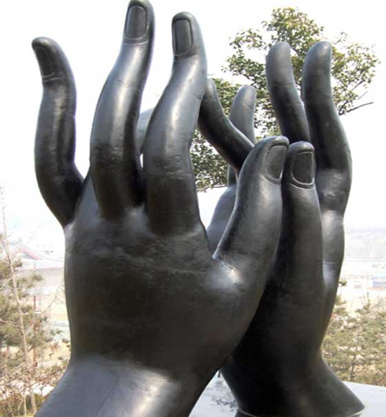 大唐芙蓉园甲印雕塑