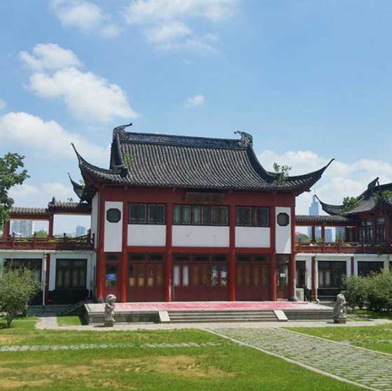 莫愁湖公园抱月楼