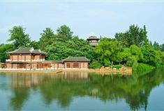 南京夫子庙白鹭洲公园