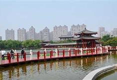 大唐芙蓉园紫气东来亭