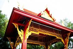 普陀山风景名胜区泰式凉亭