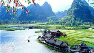 世外桃源景区许愿桥