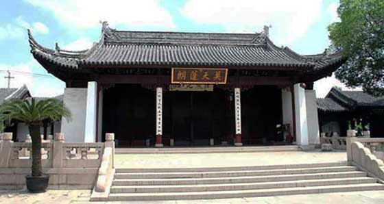 虎丘山风景区吴天蓬朗