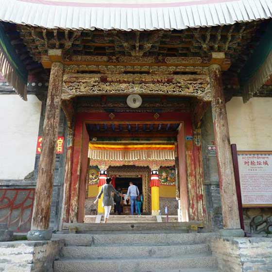 塔尔寺时轮坛城殿 塔尔寺时轮坛城殿