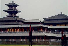 横店秦王宫西宫门