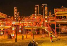 镇北堡西部影视城招亲台