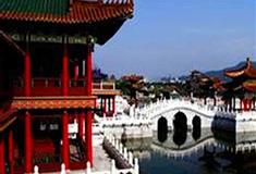 横店华夏文化园汉白玉桥