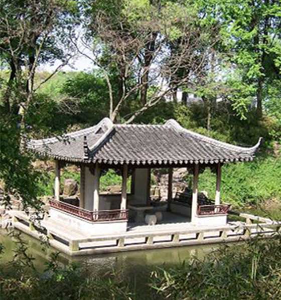 虎丘山风景区揽月榭