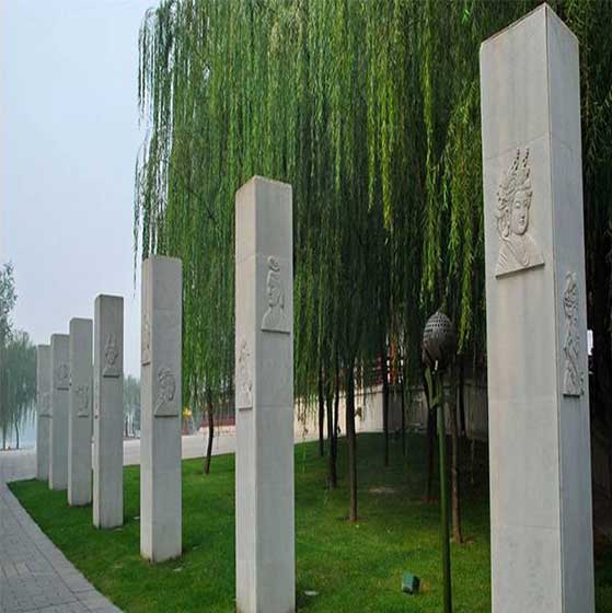 大唐芙蓉园化妆柱